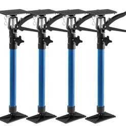 Tectake 4 Deurspanners - 51 Bis 115cm - Blauw