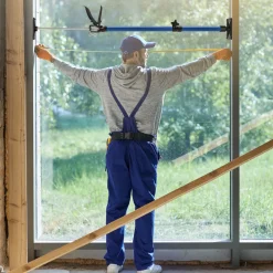 Tectake 6 Deurspanners - Blauw