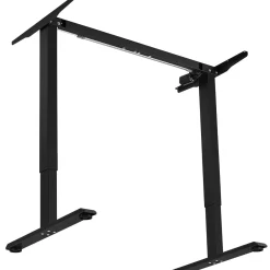 Tectake Elektrisch Bureau Onderstel - 71-116 Cm Hoogteverstelbaar - Zwart - Met Geheugenfunctie