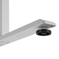 Tectake Elektrisch In Hoogte Verstelbaar Bureau - Hout Onderstel - Eiken - 120x60 Cm