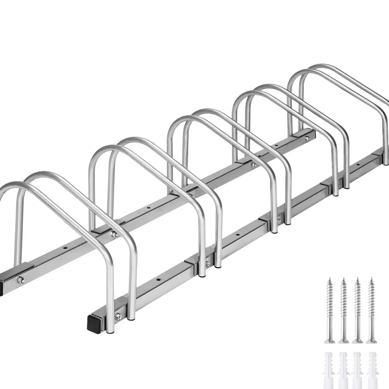 Tectake Fietsenrek - Zilver
