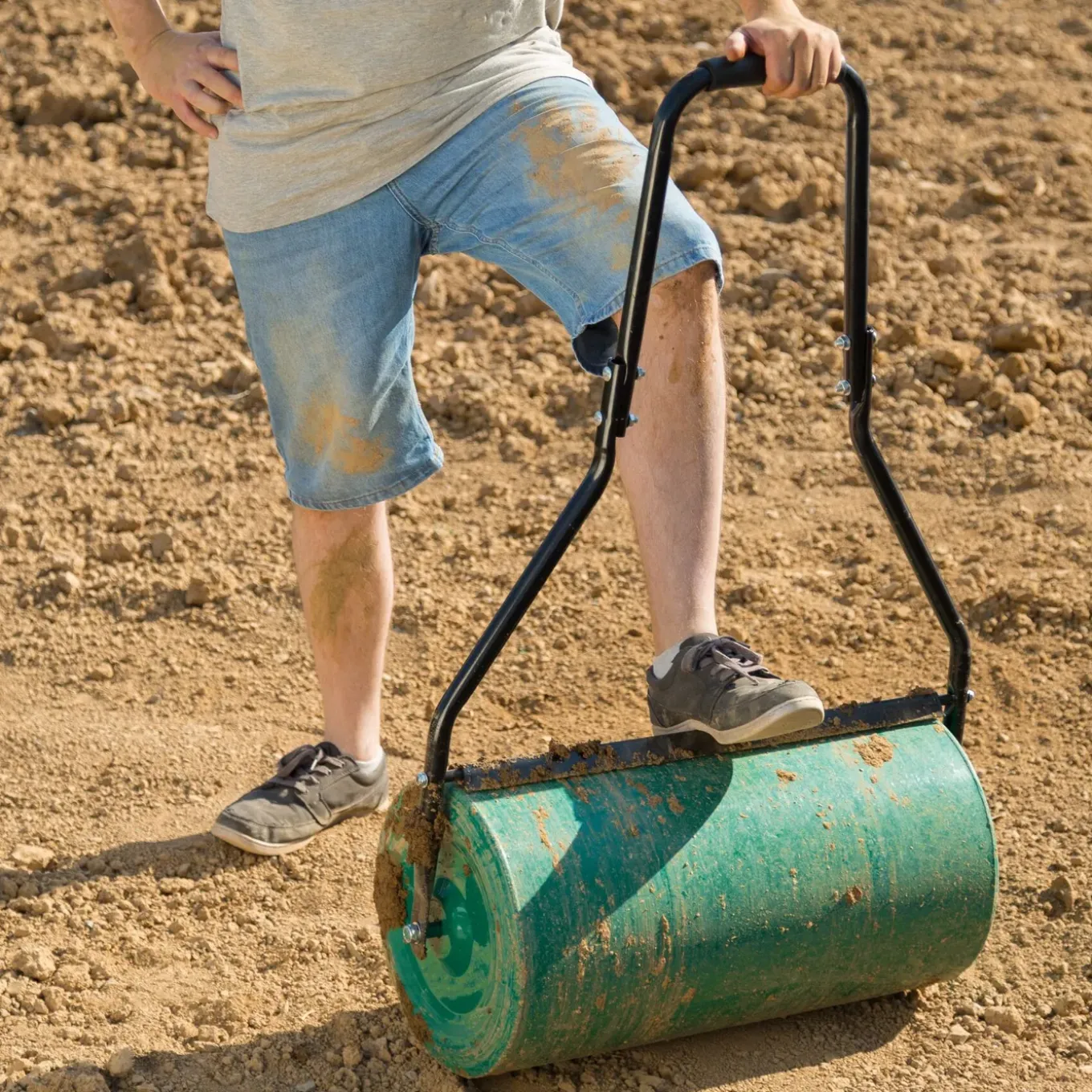 Tectake Gazonwals - Groen