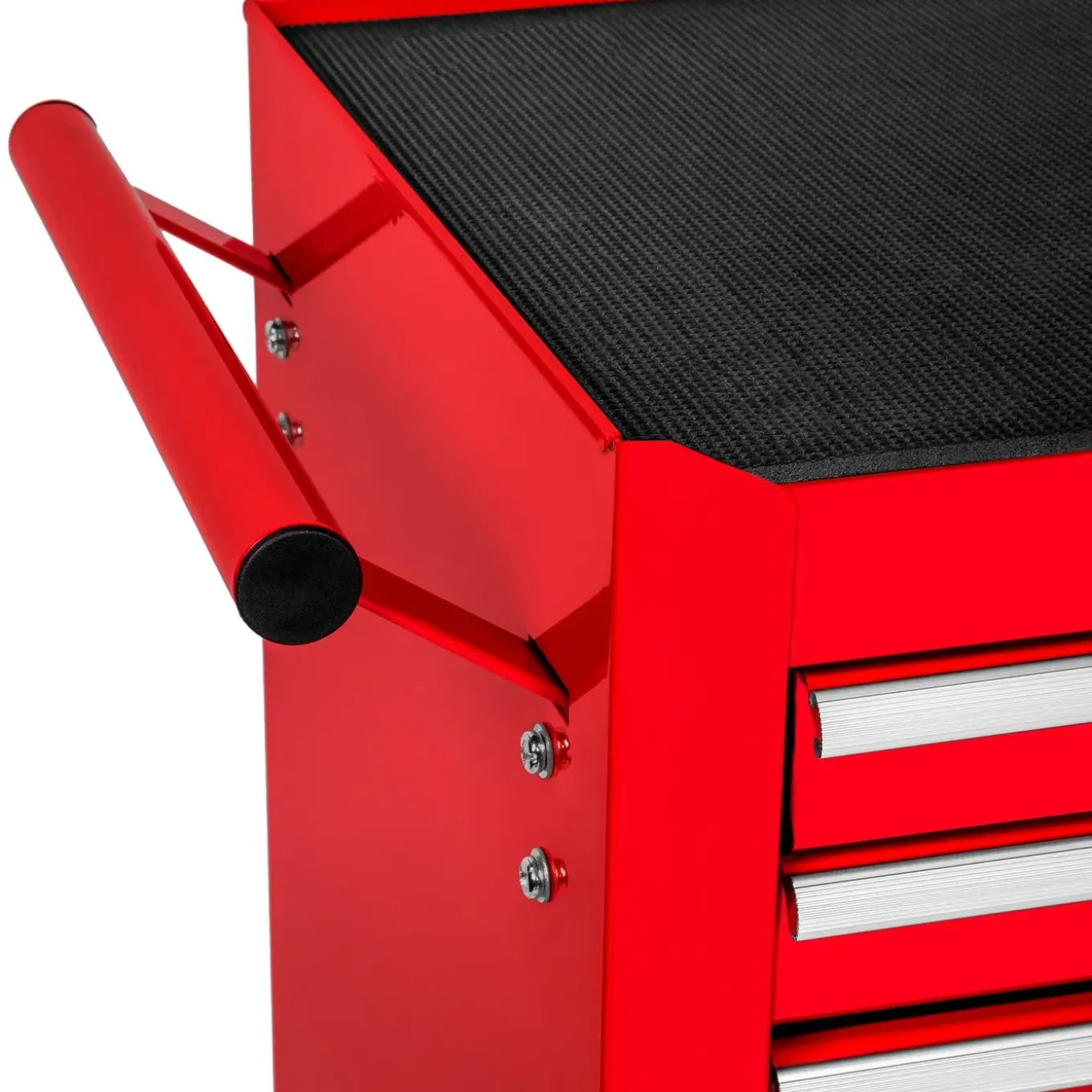 Tectake Gereedschapswagen Met 7 Lades - Rood