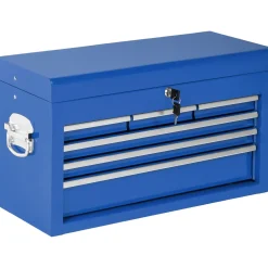 Tectake Gereedschapswagen Met 10 Vakken - Blauw