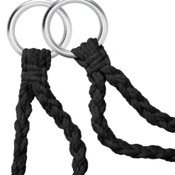 Tectake Hangstoel Grazia - Zwart