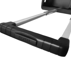 Tectake ® Inkooptrolley - Boodschappen Trolley Opvouwbaar - Zwart