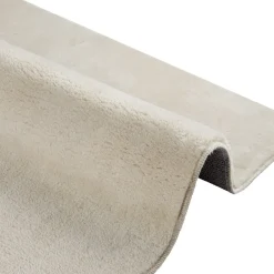 Tectake Kortpolig Vloerkleed Soft Zone, 200 X 290 Cm, Beige