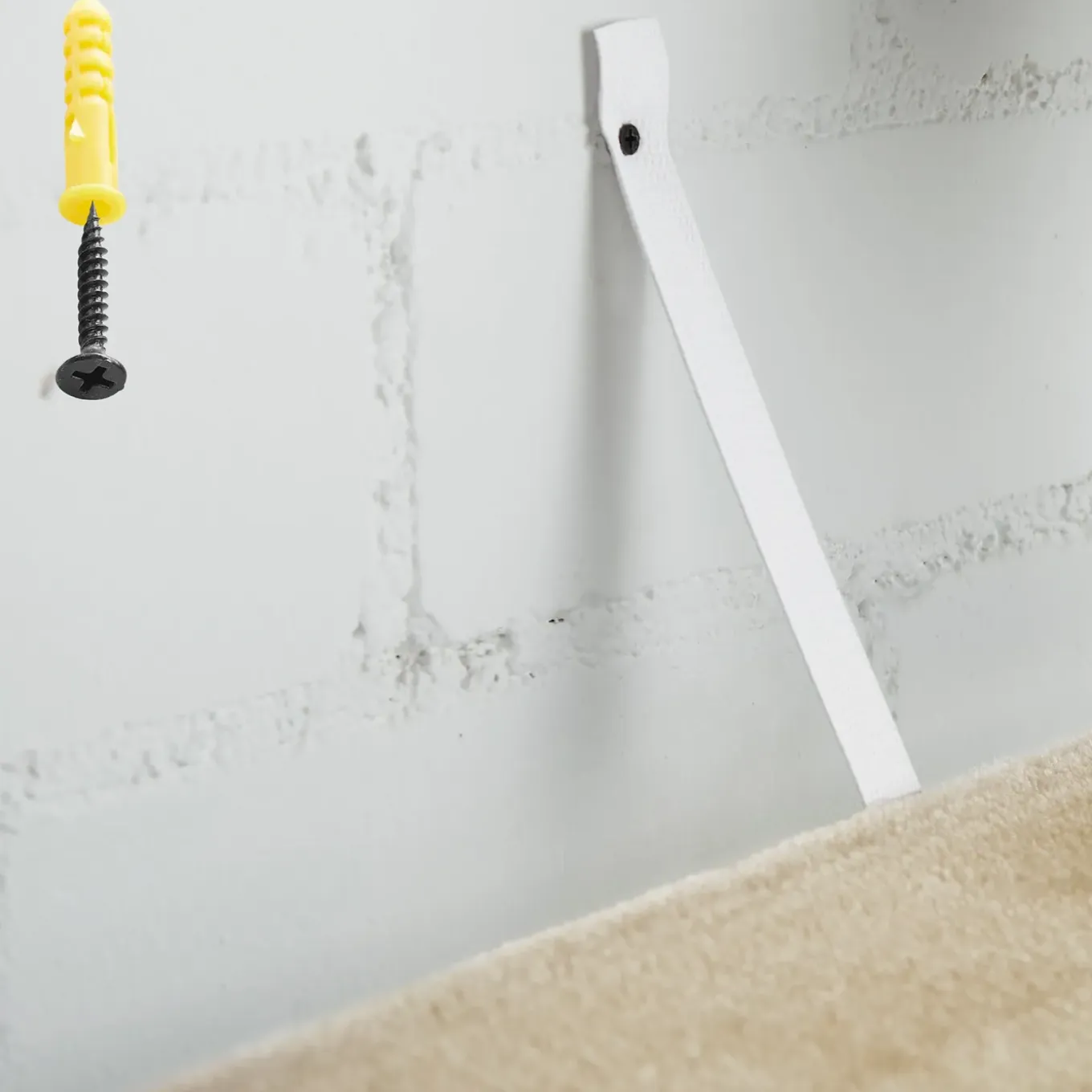 Tectake Krabpaal Dominik 144cm - Met Kattenhuisje - Beige