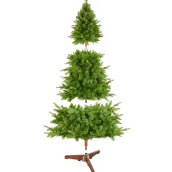 Tectake - Kunstkerstboom Cupid, Spuitgietnaalden - Snelle Montage Met Steeksysteem