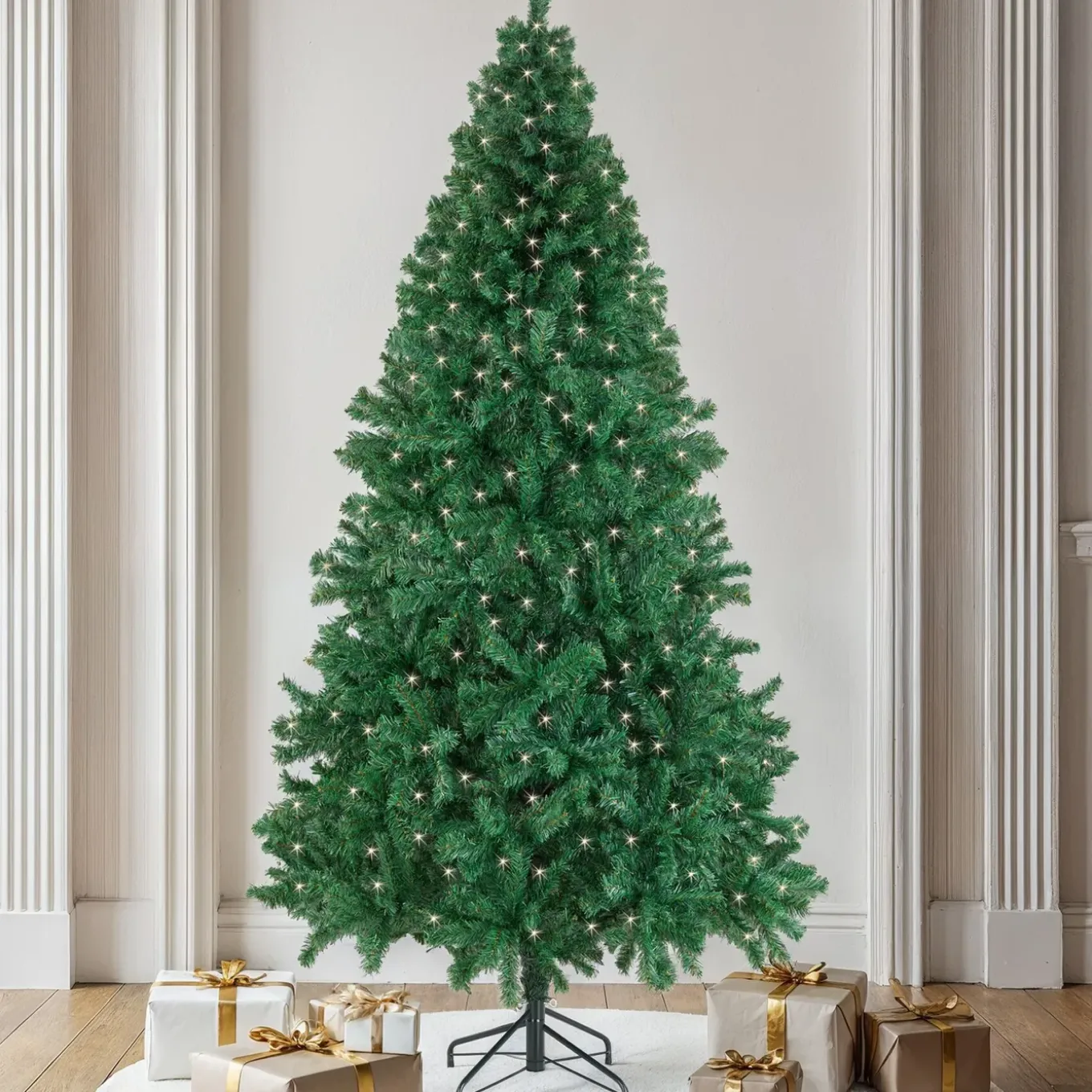 Tectake Kunstkerstboom Dasher, Natuurgetrouwe Uitstraling - 230 Cm