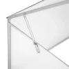Tectake Kweekbak Van Aluminium Met Vergrendelbaar Dak - Transparant