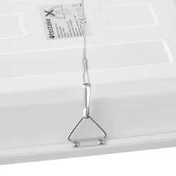 Tectake - Led-paneel Lucerna, Ultradun, Warmwit - Wit