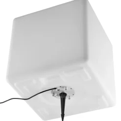 Tectake Lichtkubus Luminous Cube, Led, Met Afstandsbediening, Wit