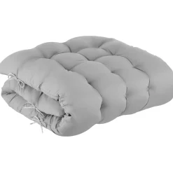 Tectake Ligstoel Cloud Ii Met Zonnekap - Opvouwbaar - Lichtgrijs