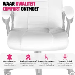 Tectake Luxe Directiebureaustoel