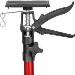Tectake 4 Plafondsteunen 115-290cm - Rood