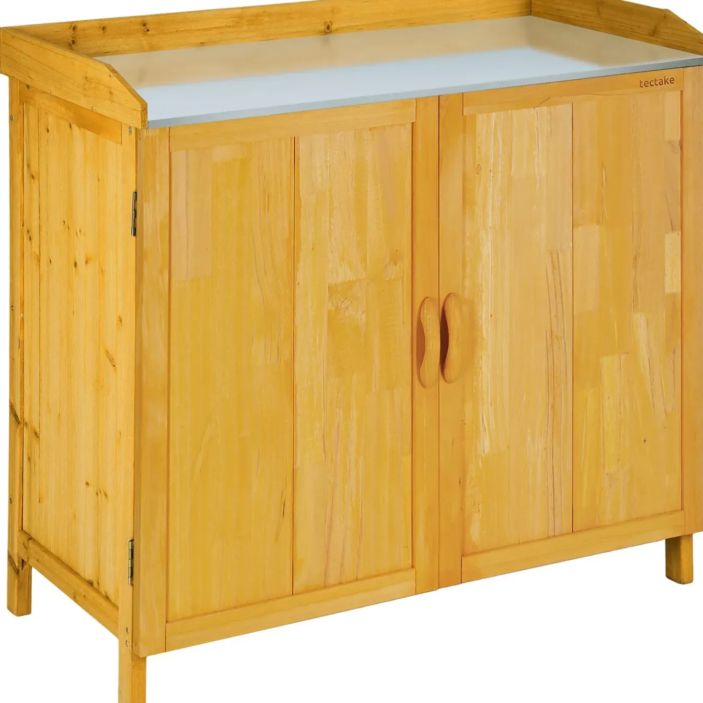 Tectake Planten Tafel Vita Met Onderkast - Bruin