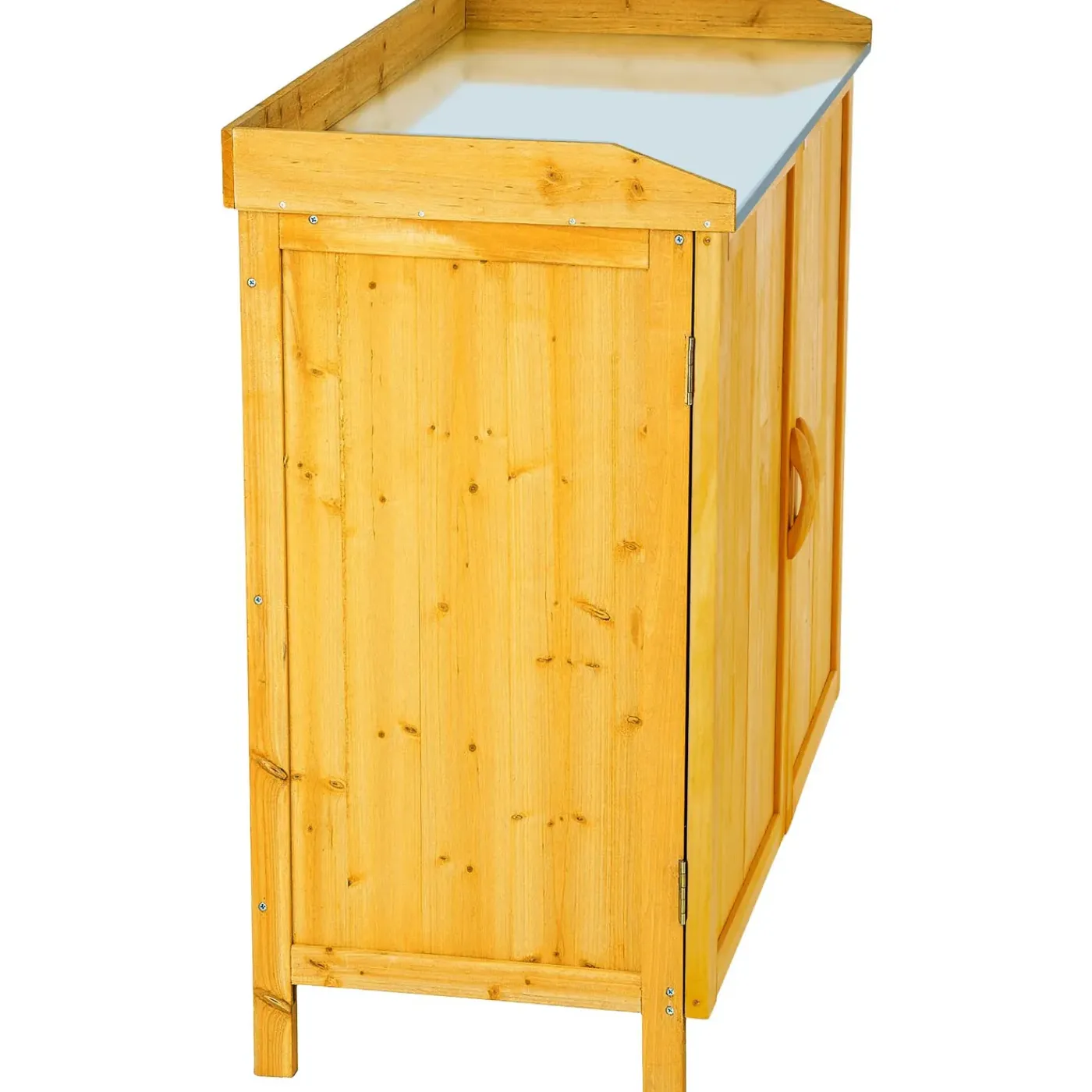 Tectake Planten Tafel Vita Met Onderkast - Bruin