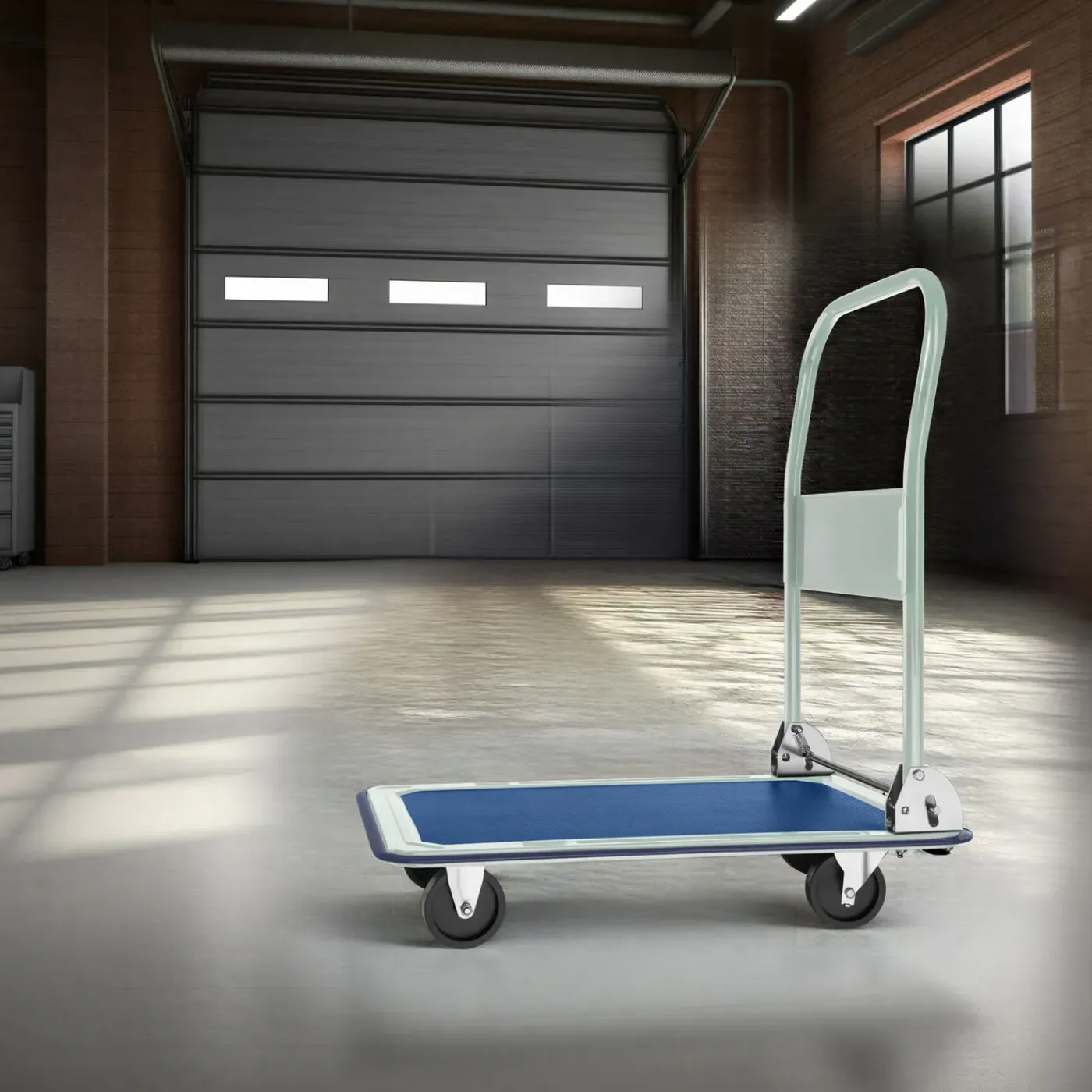 Tectake Platformwagen Inklapbaar Tot 150kg - Wit