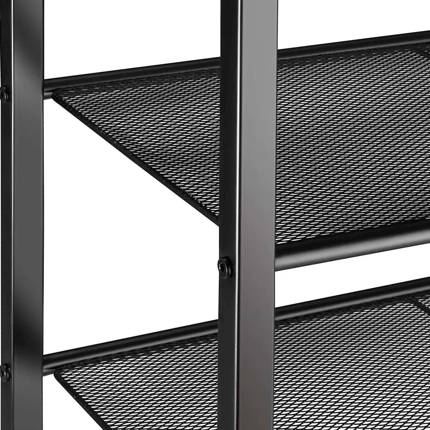 Tectake - Schoenenrek Newport 80,5x30,5x72,5cm - Industrieel Hout Donker, Rustiek