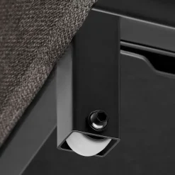 Tectake - Slaapstoel 3-in-1 6-voudig Verstelbare Rug Donkergrijs 82 X 80 X 86 Cm