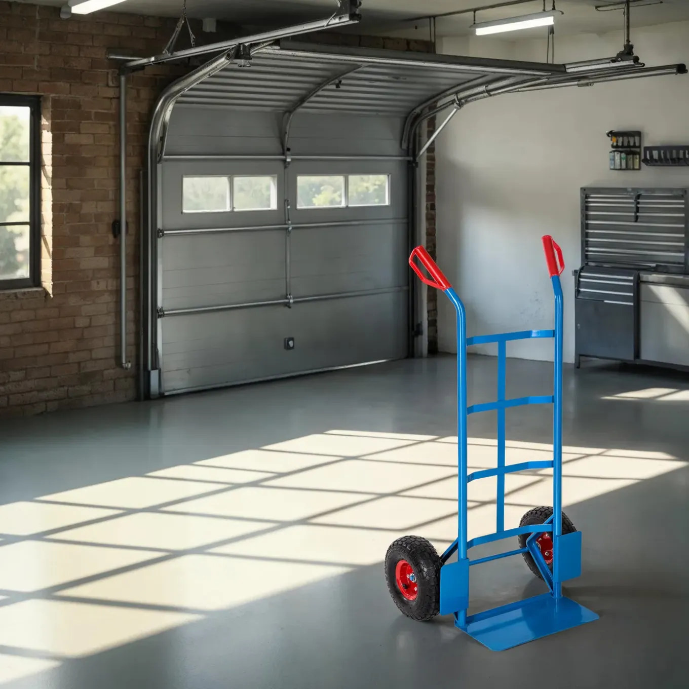 Tectake Steekwagen Tot 200 Kg - Blauw
