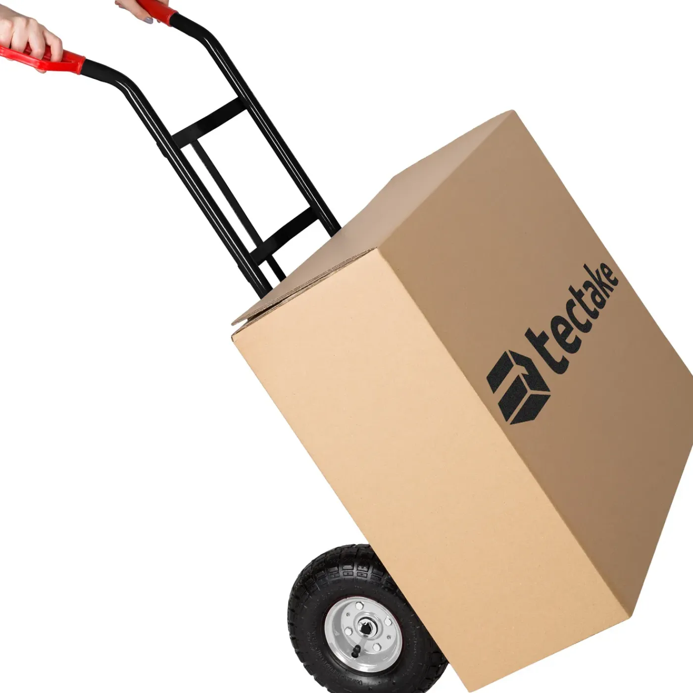 Tectake Steekwagen Tot 200 Kg - Zwart