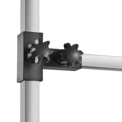 Tectake Trimtafel - Voor Honden Katten - Antislip Rubber - Aluminium Omranding - Zwart/zilver