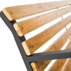 Tectake Tuinbank Stabiel Stevig Weerbestendig - Chinese Naaldboom Bruin - 119,5x62x83cm