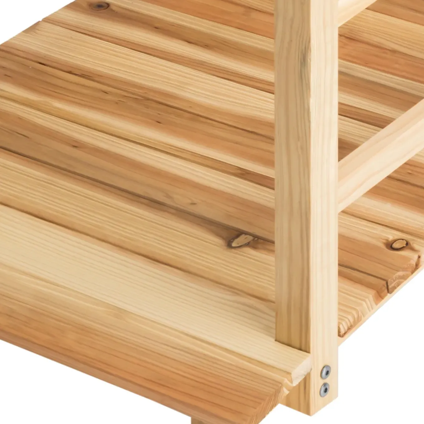 Tectake Tuinbrug Van Hout 137cm Lang - Bruin