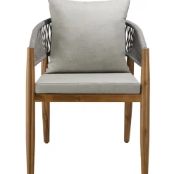 Tectake Tuinstoel Manacor, Ropedesign - Set Van 2