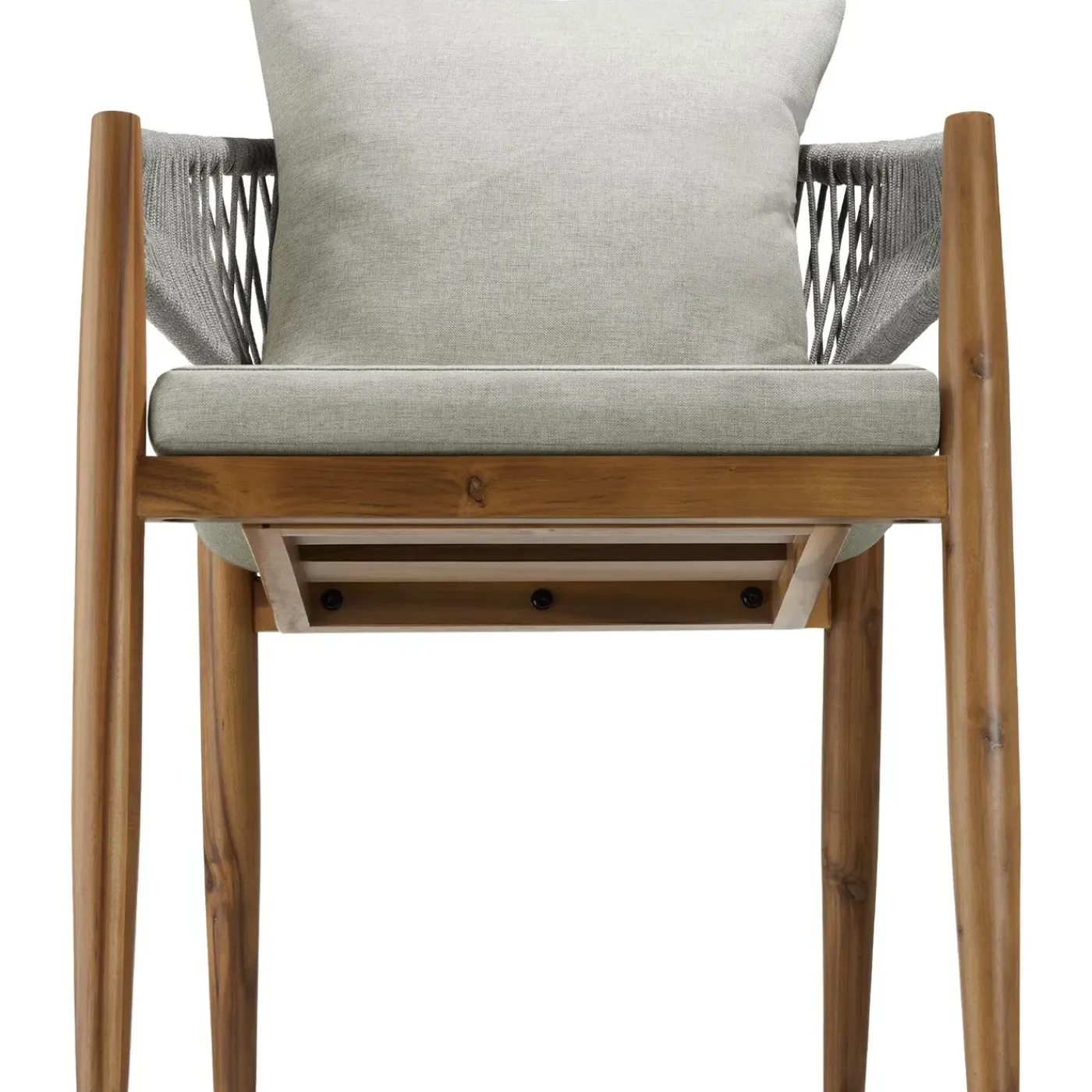 Tectake Tuinstoel Manacor, Ropedesign - Set Van 2