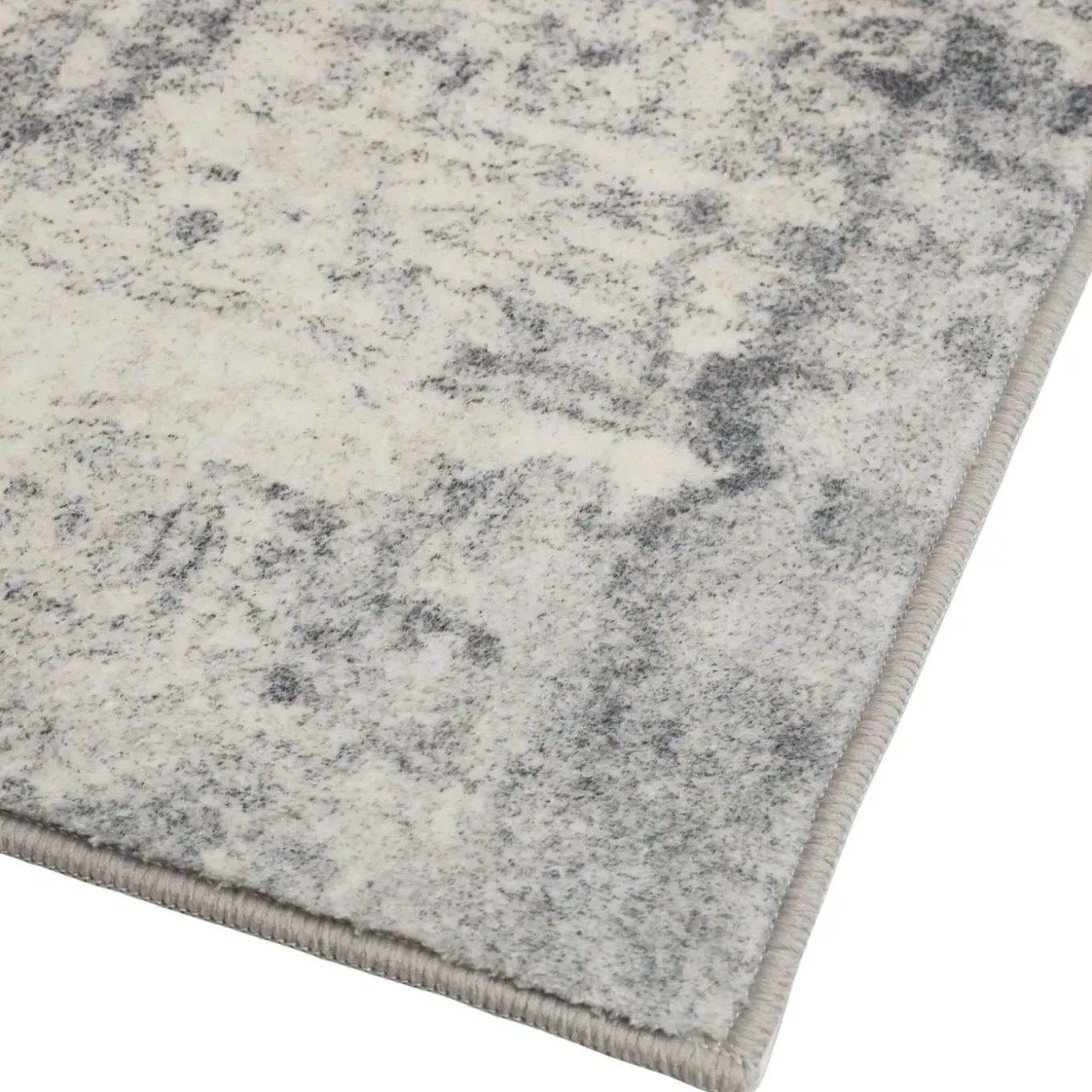 Tectake Vintage Design Vloerkleed Nadira, Laagpolig, 240 X 340 Cm, Beige/grijs