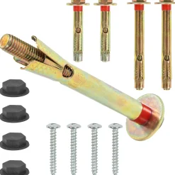 Tectake Voordeurluifel Transparant, , Transparant