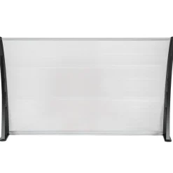 Tectake Voordeurluifel Transparant, , Transparant