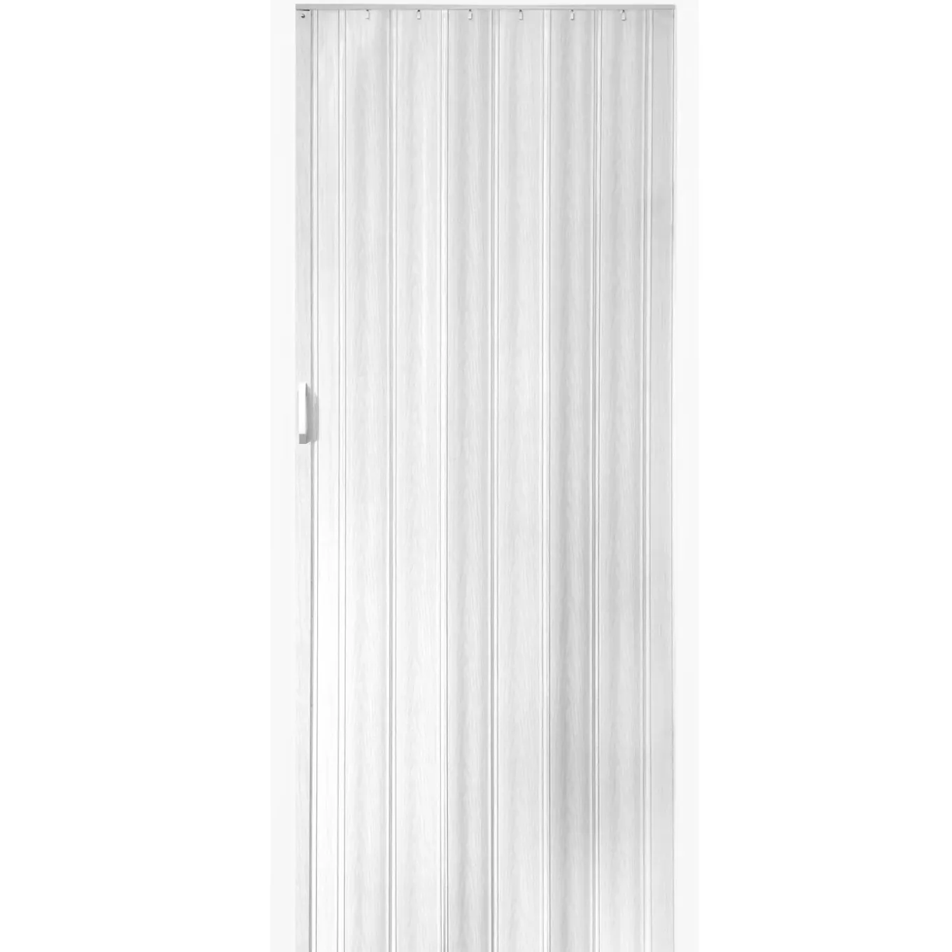 Tectake Vouwdeur Wit - Waterbestendig - Onderhoudsvriendelijk - Magneetsluiting - 80x203 Cm