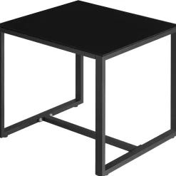Tectake Wicker Zitgroep Lichtgrijs Zwart Loungeset 2 Personen Afneembare Kussens Tafel Glas