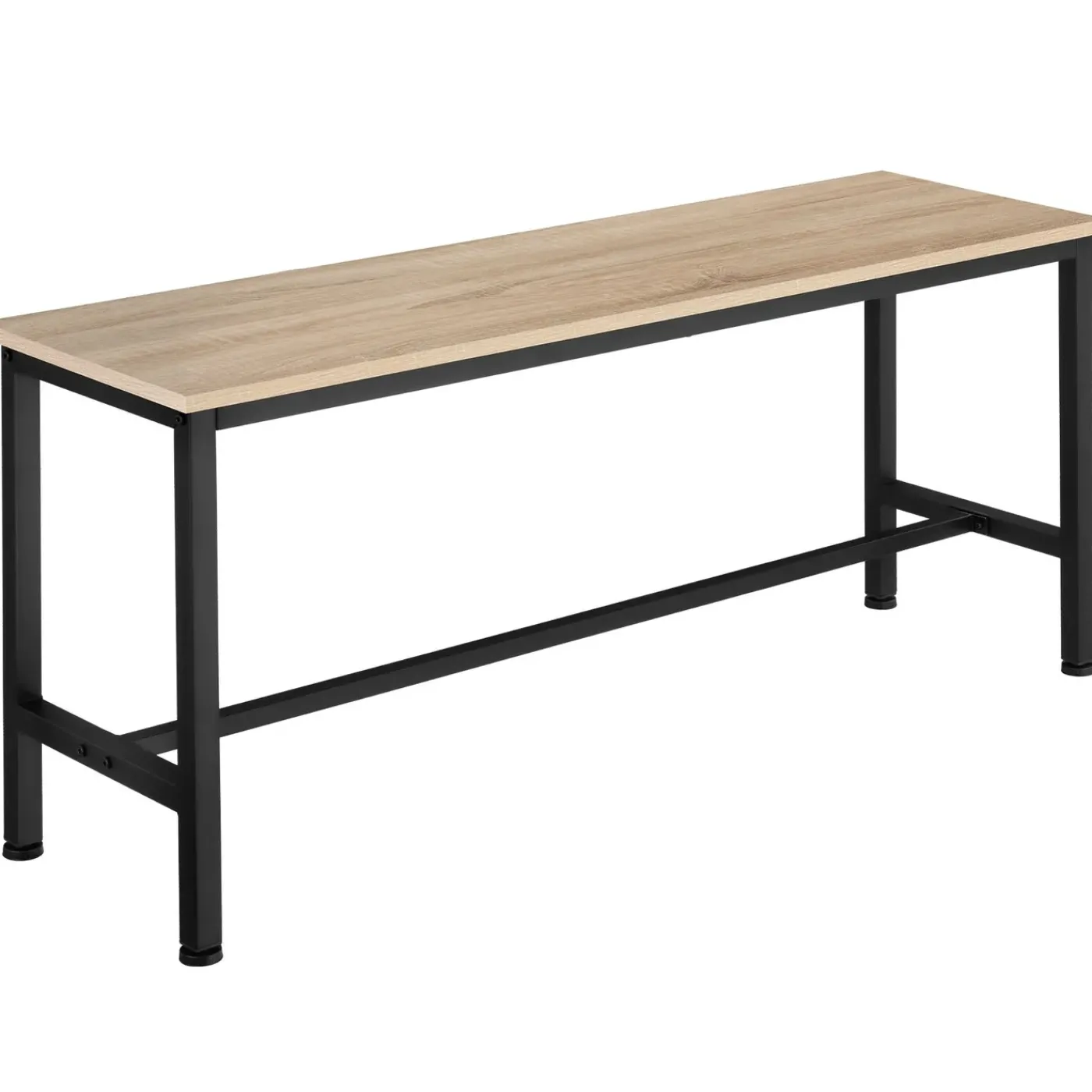 Tectake 2 Zitbanken Fairfield - Draagkracht 200 Kg - Industrieel Licht Hout, Eiken Sonoma