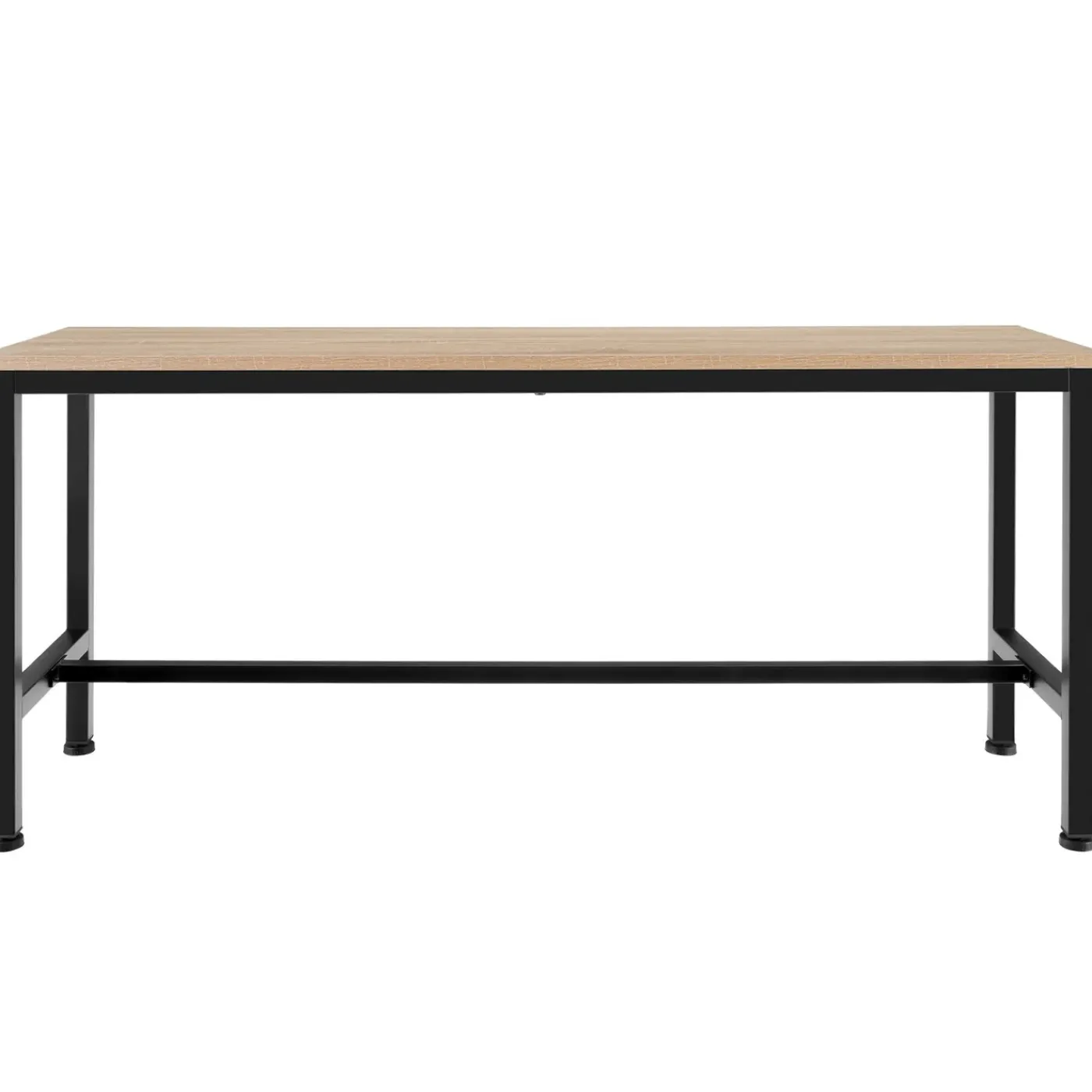 Tectake 2 Zitbanken Fairfield - Draagkracht 200 Kg - Industrieel Licht Hout, Eiken Sonoma