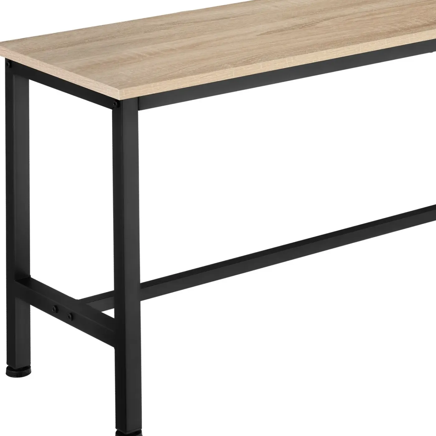 Tectake 2 Zitbanken Fairfield - Draagkracht 200 Kg - Industrieel Licht Hout, Eiken Sonoma