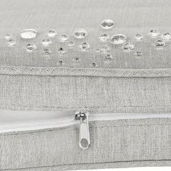 Tectake Zitgroep Göteborg Met Tafel - 4 Personen - Dikte Van De Zitkussens: 10 Cm - Lichtgrijs