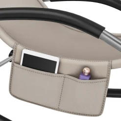 Tectake Zonnebed Taya - Ergonomisch - Schommelfunctie - Beige