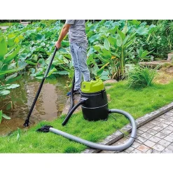 Teien 4-in-1 Vijverstofzuiger Met Afvoer 1600w 30 Liter Inclusief Accessoires