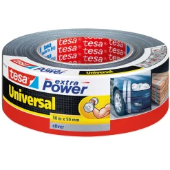 Tesa Duct tape Extra Power - Grijs - 50m x 50mm