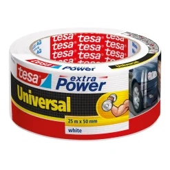 Tesa Duct tape Extra Power - Wit - 25m x 50mm