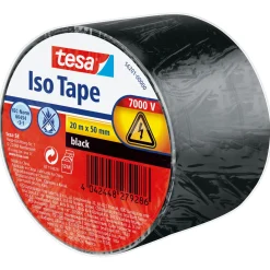 tesa elektrische isolatietape PVC zwart