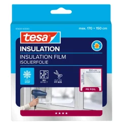 Tesa Isolatiefolie Thermo Cover - Kunststof - 150x170cm - 2,5m²