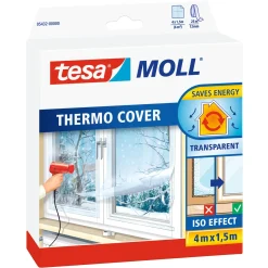Tesa Isolatiefolie Thermo Cover - kunststof - 4 x 1,5 m - 6 m²