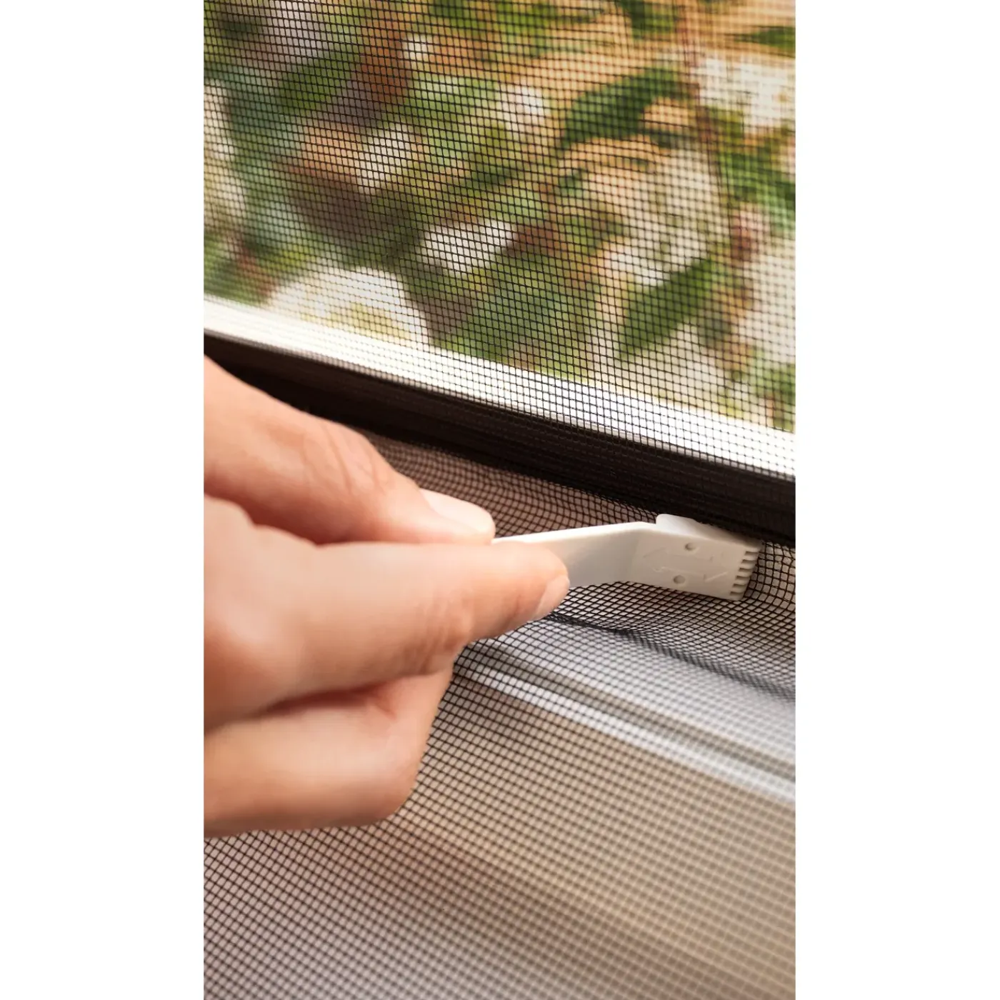 Tesa Raamhor Insect Stop (Comfort) - 130x150cm - Wit - Textiel