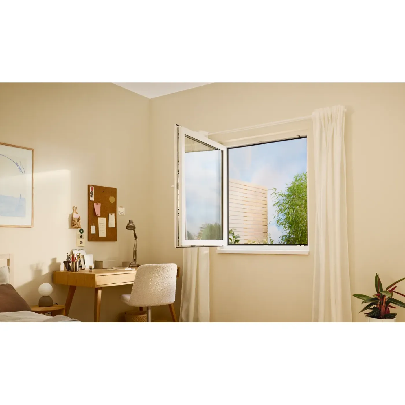 Tesa Raamhor Insect Stop (Comfort) - 130x150cm - Wit - Textiel